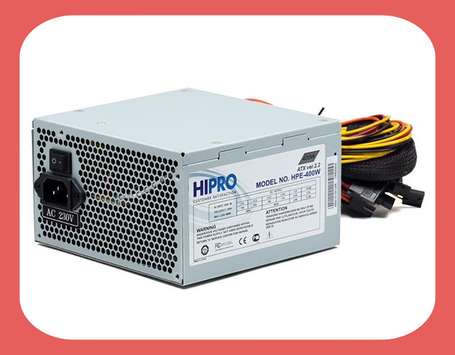Блок питания для офисного компьютера: HIPRO (HIPO DIGI) HPE350W, ATX, мощность 350Вт; описание, цена, фото